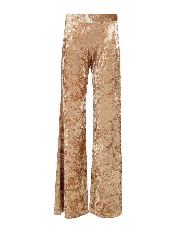 FORTE FORTE: カジュアルトラウザー - カジュアルパンツ - ベージュ