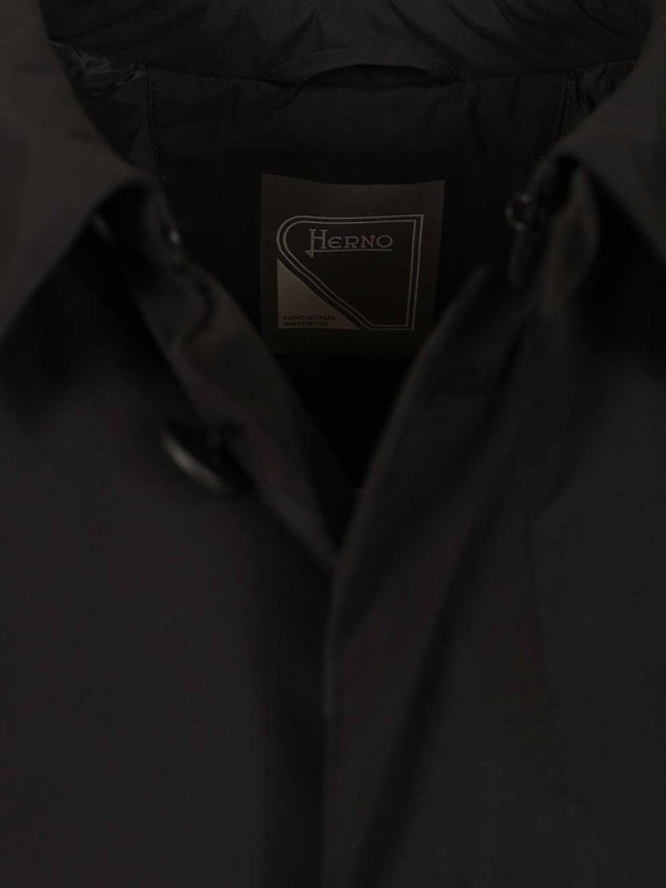 The Best Shops HERNO: Prometeo Padded Nylon Trench Coat