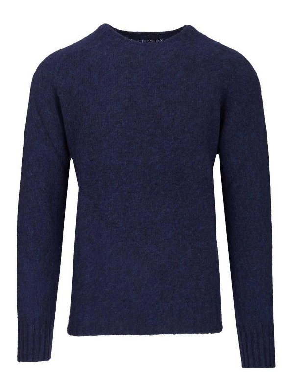 HOWLIN: クルーネック - クルーネック - ブルー