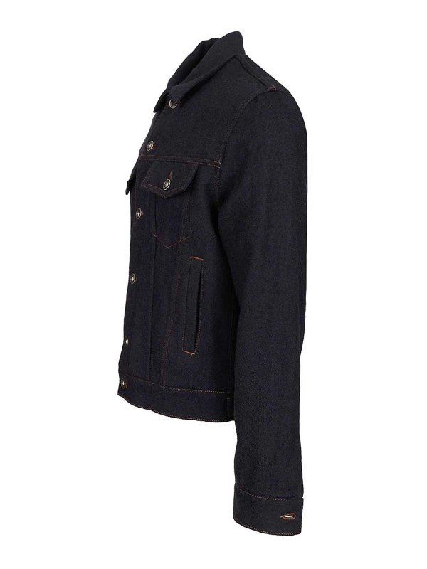 The Best Shops JACOB COHEN: casual jackets - Wool Trucker Jacket