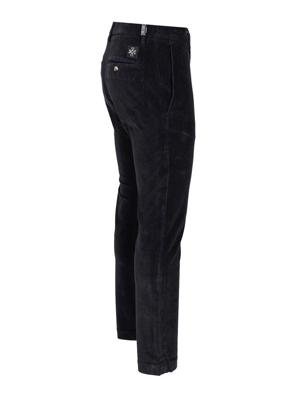 The Best Shops JACOB COHEN: カジュアルトラウザー - カジュアルパンツ - ブルー