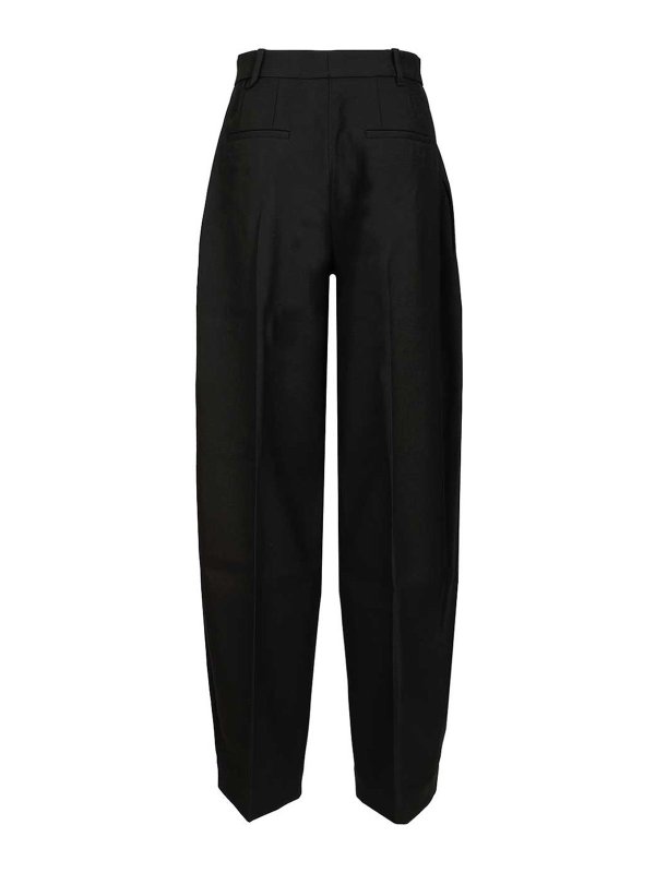 JACQUEMUS: テーラードトラウザー online - テーラードパンツ - 黒