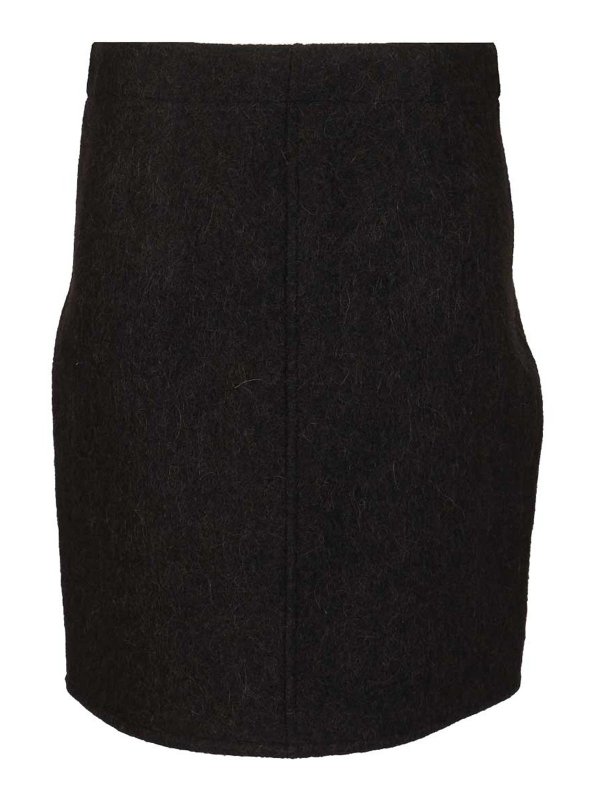 LEMAIRE: ニーレングススカート＆ミディ丈 online - 膝丈/ミディスカート - 黒