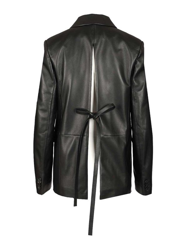 LOEWE: leather jacket online - Lambskin Nappa Jacket