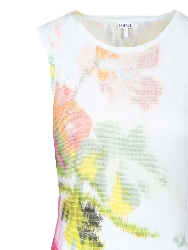 LOEWE buy online Robe Au Genou - Bleu