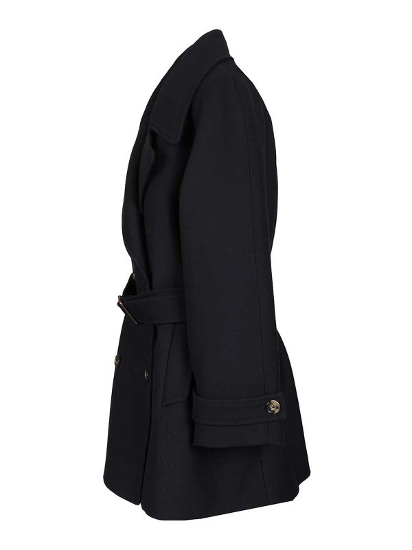 The Best Shops LOEWE: knee length coats - Double-Breasted Coat