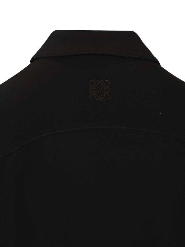 The Best Shops LOEWE: Knielanges Kleid - Schwarz