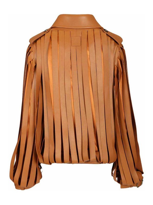 LOEWE: leather jacket online - Lambskin Jacket
