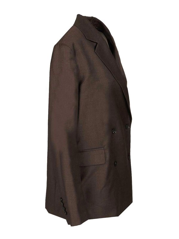 The Best Shops LOULOU STUDIO: blazers - Donau Double-Breasted Blazer