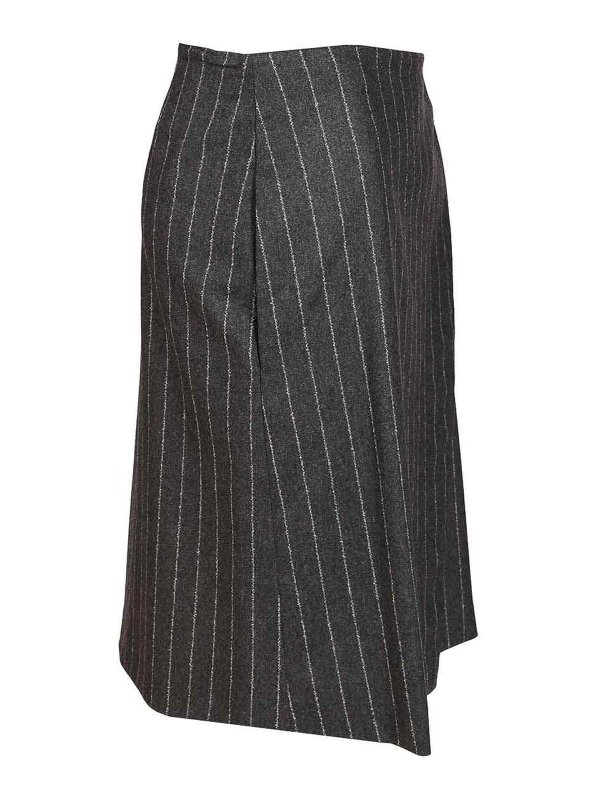 The Best Shops LOULOU STUDIO: Knee length skirts & Midi - Wrap Skirt