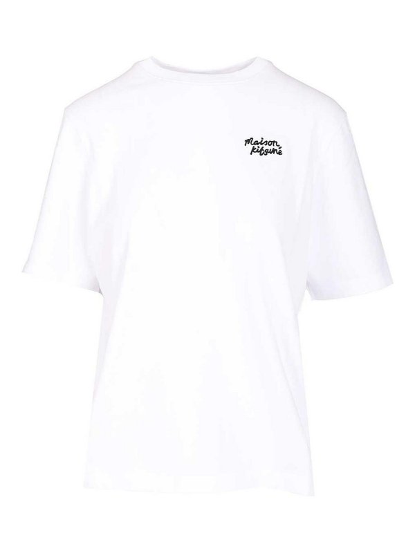 MAISON KITSUNÉ: Camisetas - Camiseta - Blanco