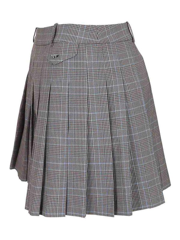 The Best Shops MAISON KITSUNÉ: ミニスカート - ミニスカート - グレー