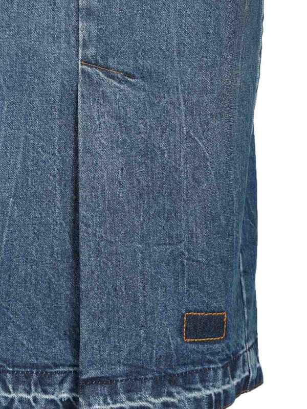 ロングスカート - ブルー shop online: Maison Margiela