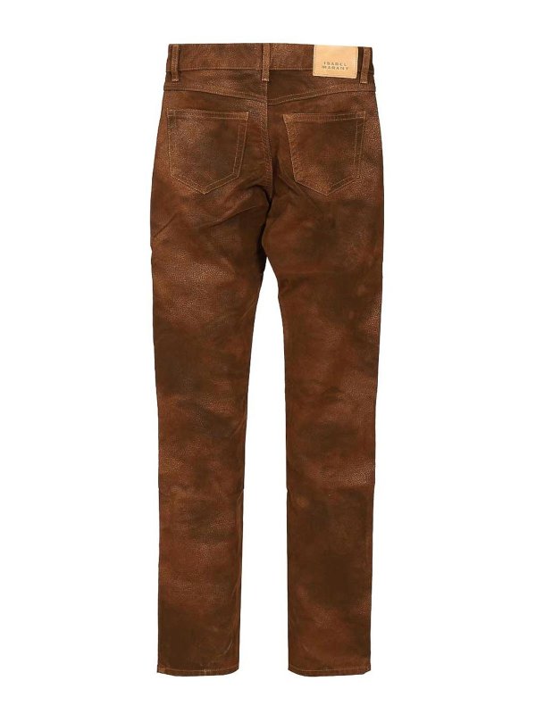 Isabel Marant Etoile: カジュアルトラウザー online - カジュアルパンツ - ブラウン