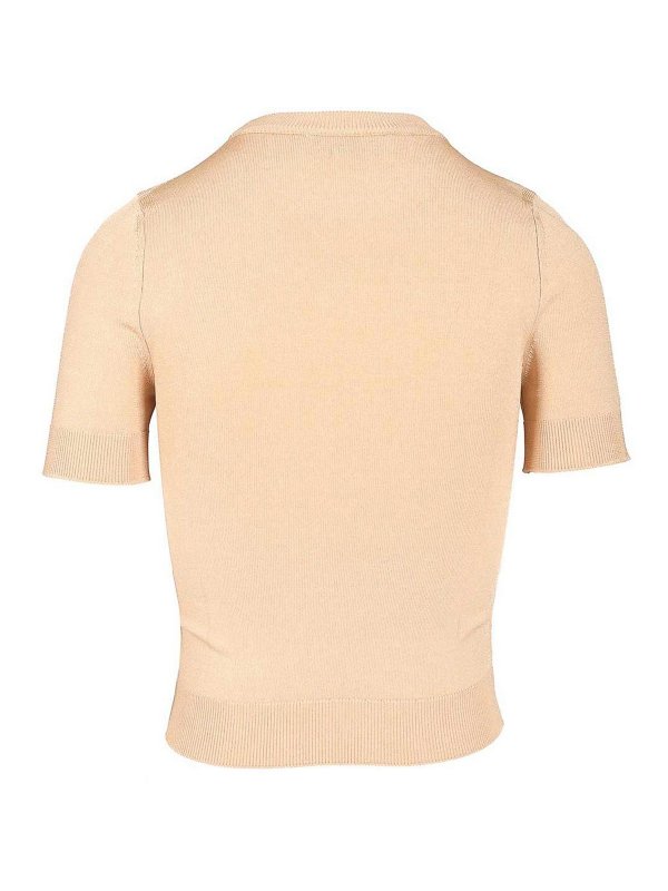 MARINE SERRE: トップス＆タンクトップ online - トップ/タンクトップ - ベージュ