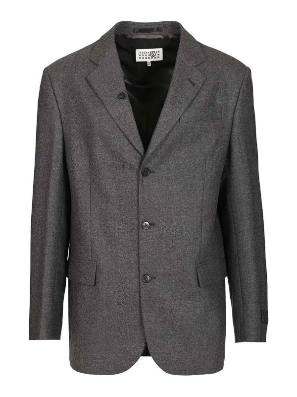 MM6 MAISON MARGIELA: casual jackets - Wool Jacket
