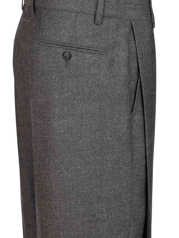 MM6 MAISON MARGIELA buy online テーラードパンツ - グレー