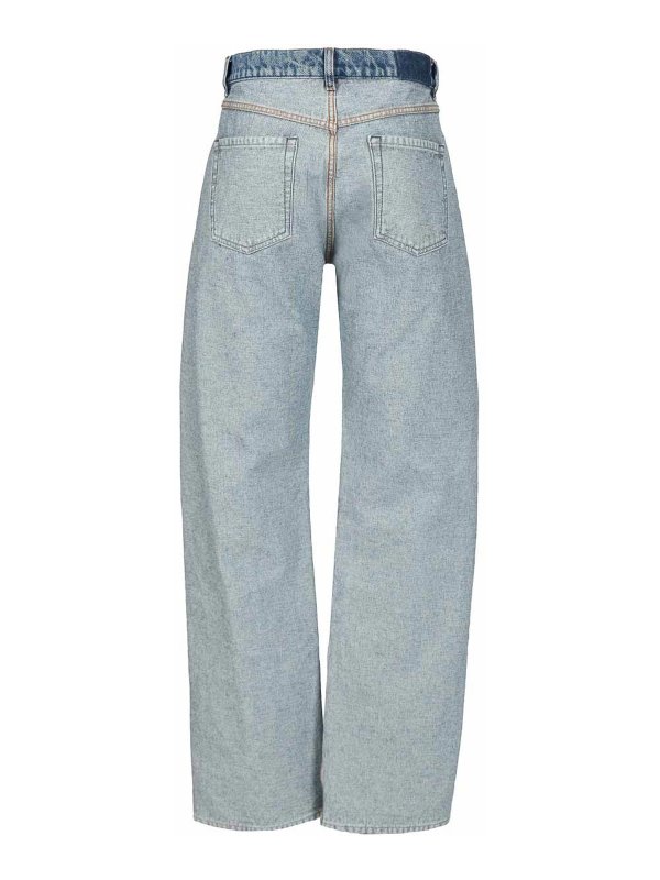 MM6 MAISON MARGIELA: straight leg jeans online - Straight Leg Denim Jeans
