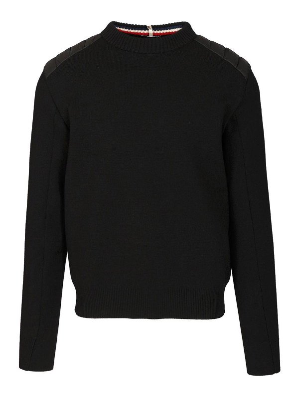 MONCLER: クルーネック - クルーネック - 黒