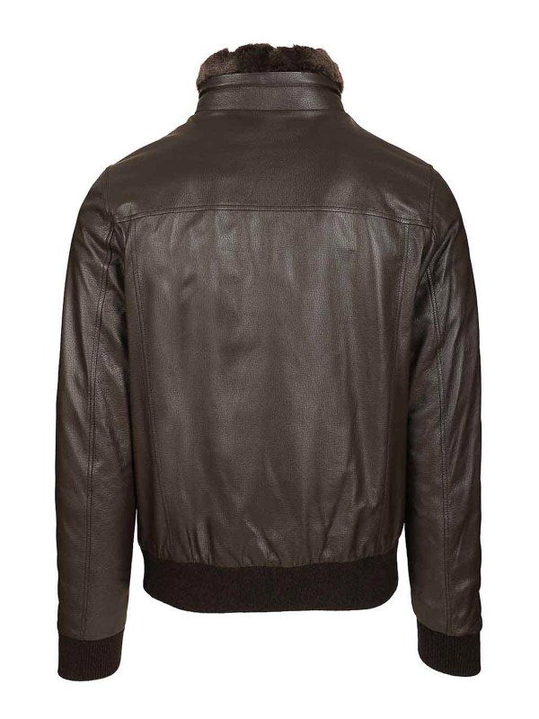 MOORER: bombers online - Padded Bomber Jacket
