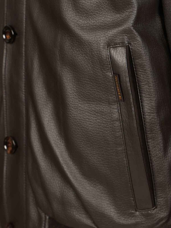 MOORER buy online Padded Bomber Jacket