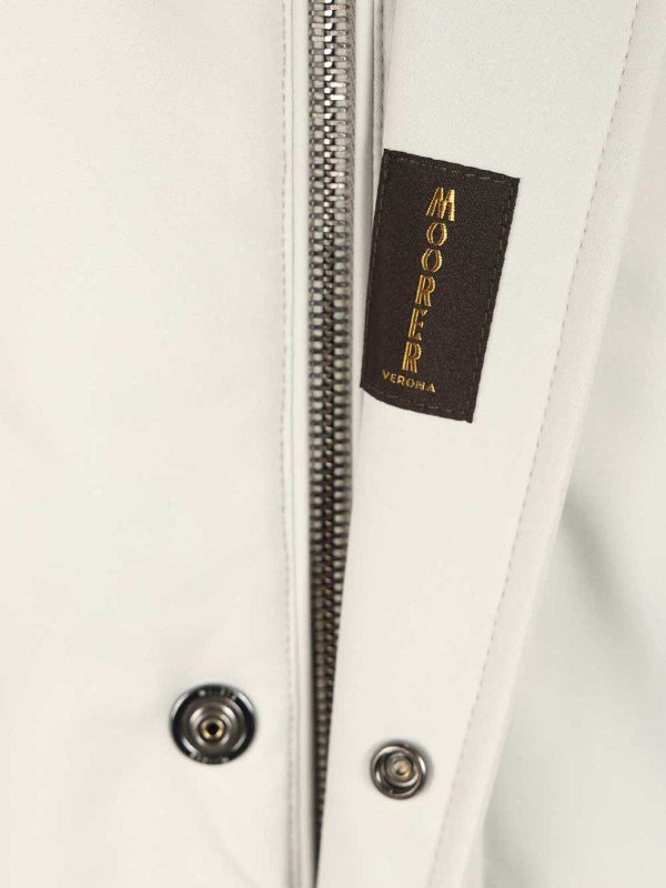 ダウンジャケット - 白 shop online: MOORER