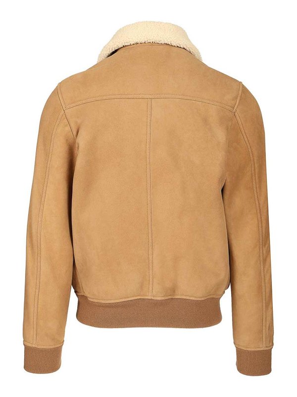 MOORER: bombers online - Padded Bomber Jacket