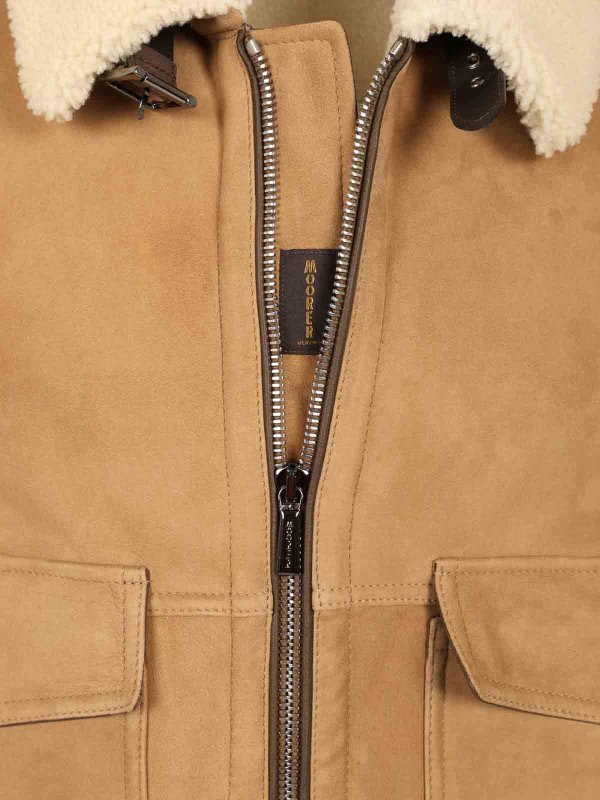 Padded Bomber Jacket shop online: MOORER