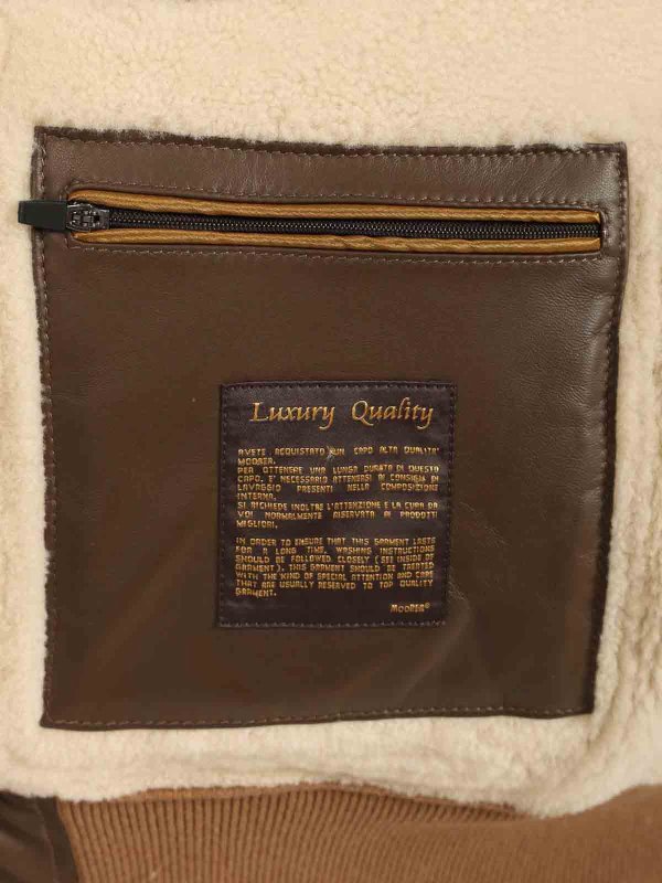 The Best Shops MOORER: Padded Bomber Jacket