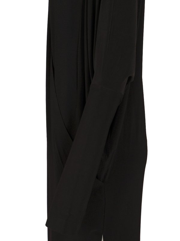 Norma Kamali buy online 膝丈ドレス - 黒