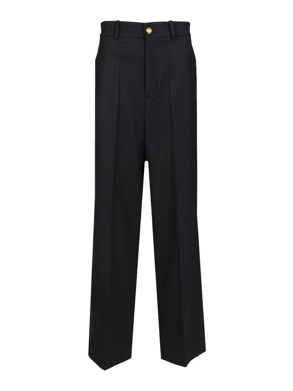 P.A.R.O.S.H.: casual trousers - Wide-Leg Trousers