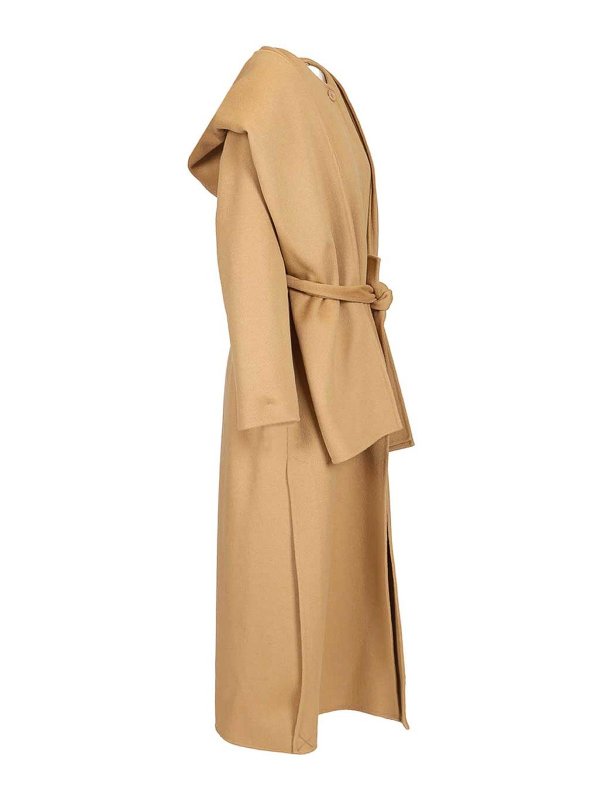 The Best Shops P.A.R.O.S.H.: ニーレングスコート - 膝丈コート - ベージュ