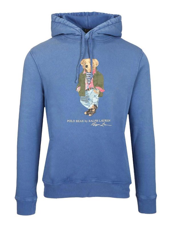 POLO RALPH LAUREN: スウェット＆セーター - スウェットシャツ/セーター - ブルー