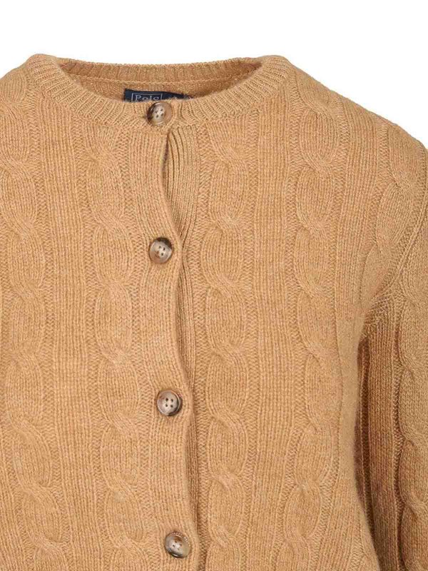 Cashmere Cable Knit Cardigan shop online: POLO RALPH LAUREN