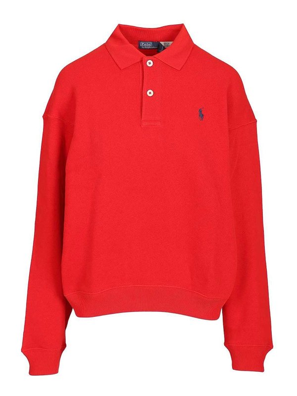 POLO RALPH LAUREN: ポロシャツ - ポロシャツ - 赤
