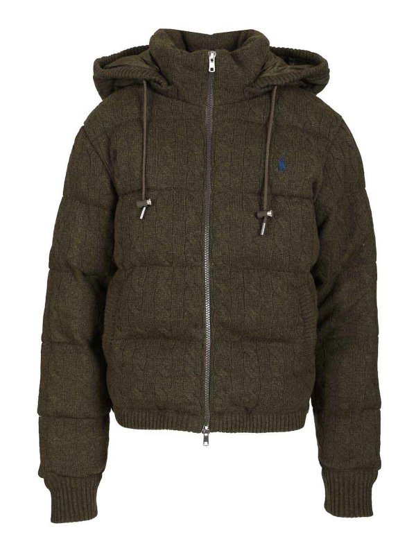 POLO RALPH LAUREN: padded jackets - Cashmere And Wool Down Jacket