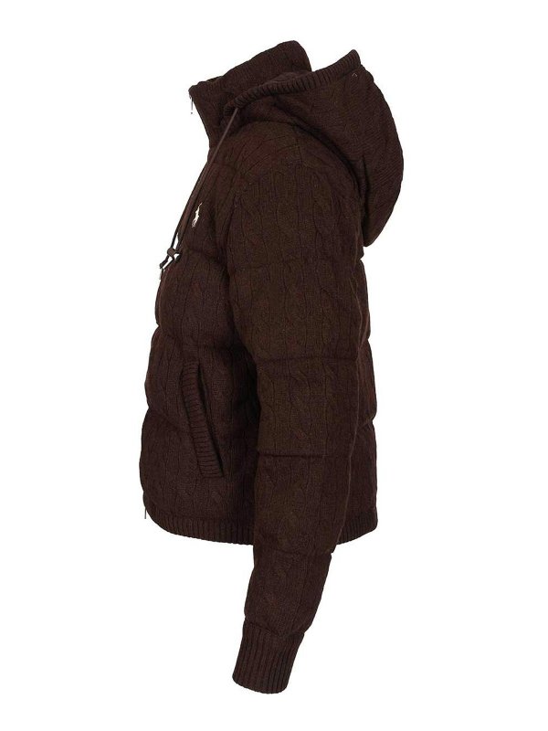 The Best Shops POLO RALPH LAUREN: ダウン・ハイテクジャケット - ダウンジャケット - ブラウン