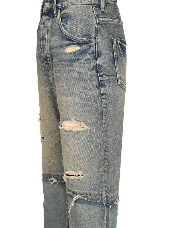 The Best Shops PURPLE BRAND: ストレートジーンズ - ストレートジーンズ - P018