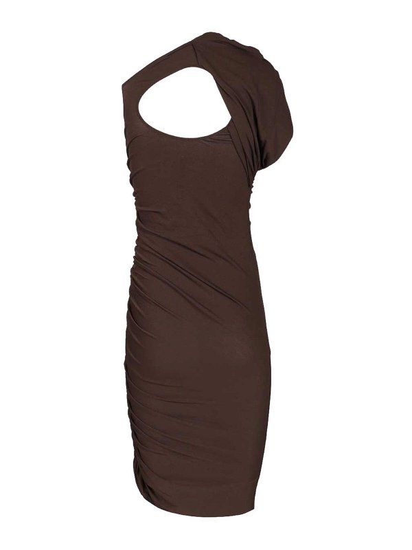 RICK OWENS: ショートドレス online - ショートドレス - ブラウン