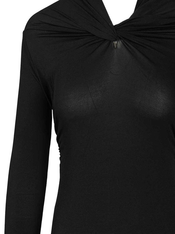 ショートドレス - 黒 Replica 
online: RICK OWENS