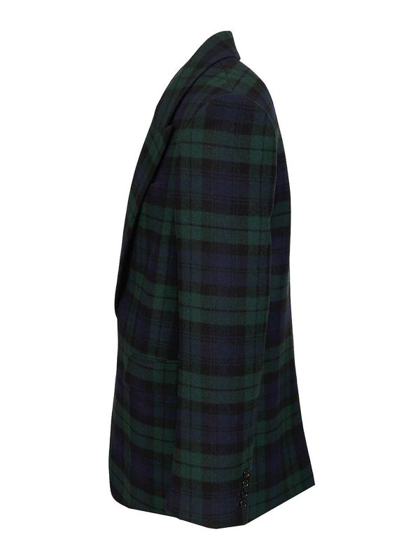 The Best Shops SAINT LAURENT: casual jackets - Tartan Jacket