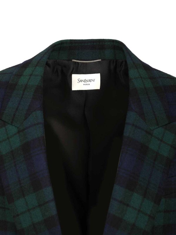Tartan Jacket shop online: SAINT LAURENT