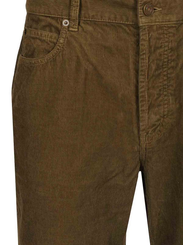 The Best Shops SAINT LAURENT: casual trousers - Corduroy Trousers