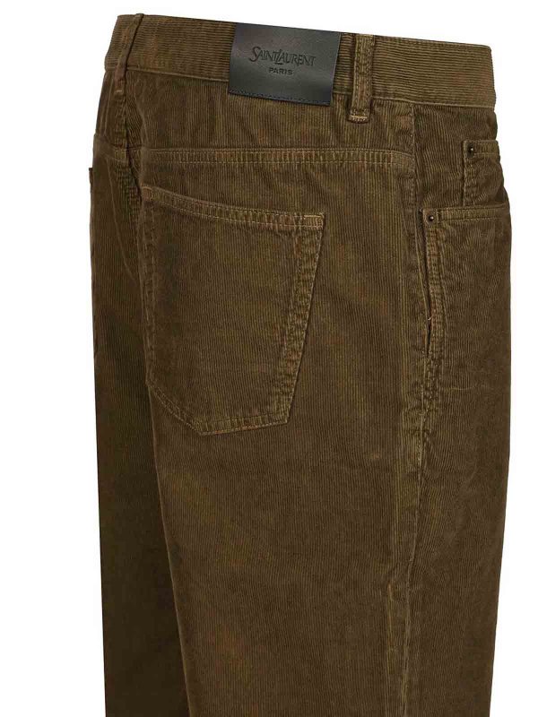 Corduroy Trousers shop online: SAINT LAURENT