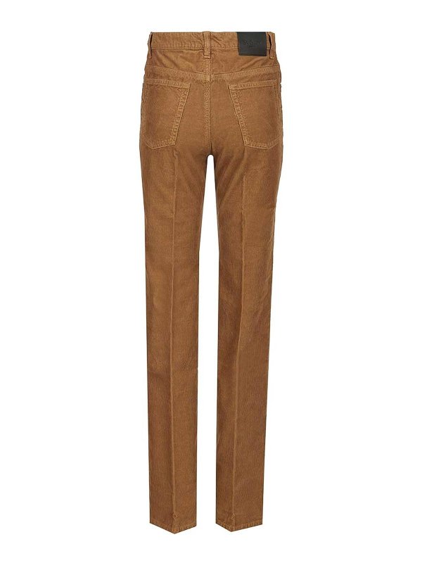 SAINT LAURENT: casual trousers online - Clyde Velvet Trousers