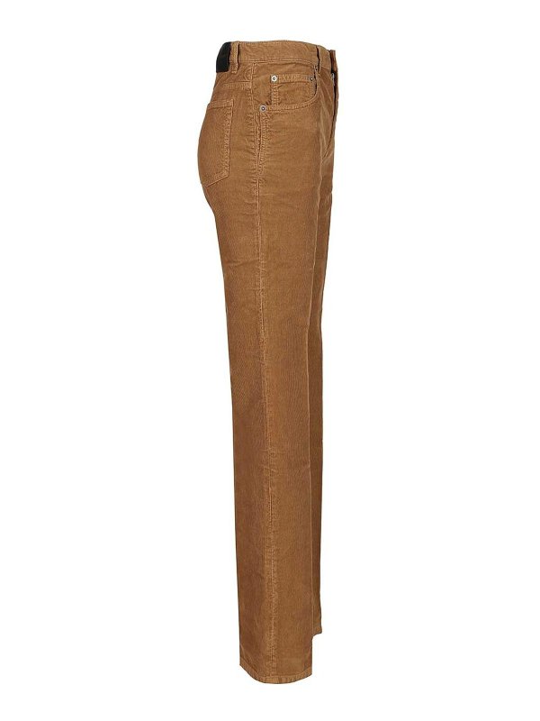 The Best Shops SAINT LAURENT: casual trousers - Clyde Velvet Trousers