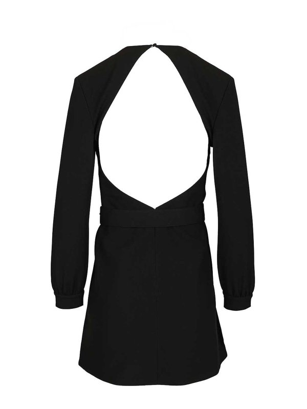 SAINT LAURENT: short dresses online - Mini Dress In Sable