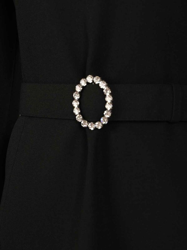 Mini Dress In Sable shop online: SAINT LAURENT