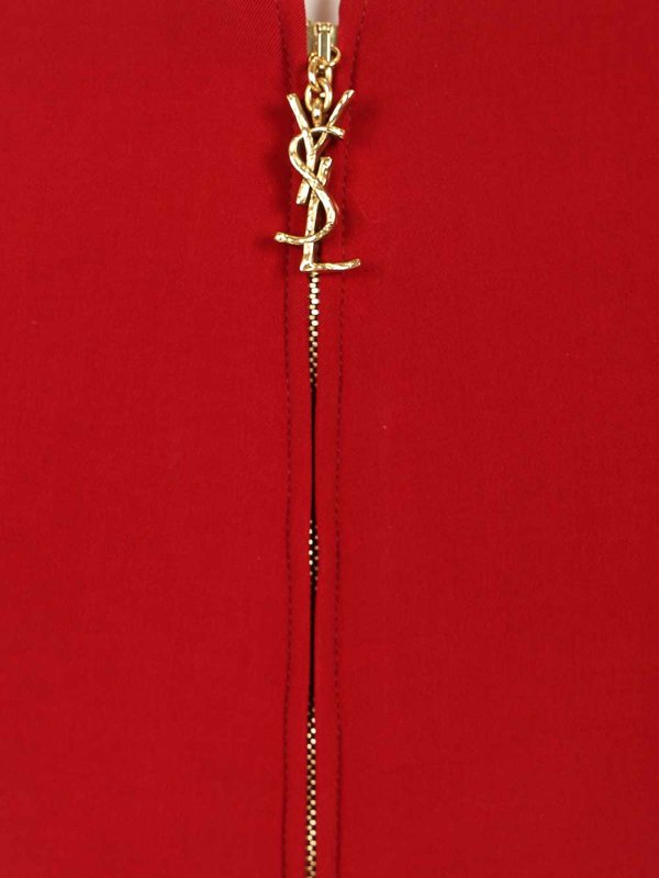 SAINT LAURENT buy online Satin Pencil Skirt