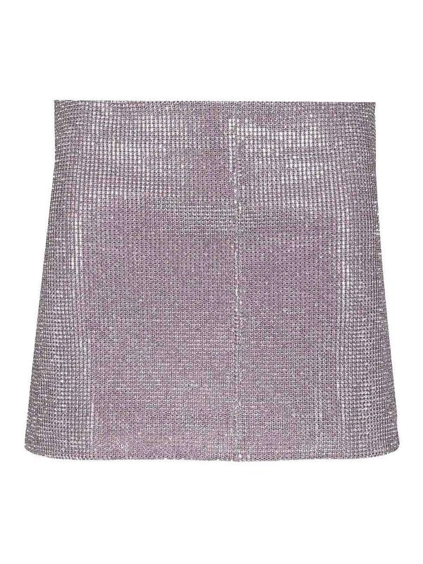 Self Portrait: Jupes midi et au genou - Jupe Midi - Violet